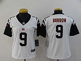 Women Nike Bengals 9 Joe Burrow Black 2020 NFL Draft First Round Pick Color Rush Limited Jersey,baseball caps,new era cap wholesale,wholesale hats